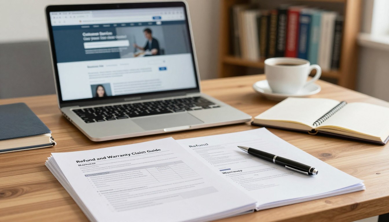 refund and warranty claim guide